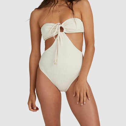 BILLABONG Summer High Penny One Piece - White